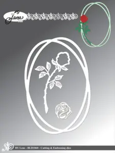 BY Lene Dies "Oval frame" BLD1860