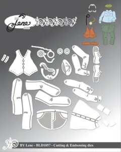 BY Lene Dies "Accessories for #BLD1856" BLD1857