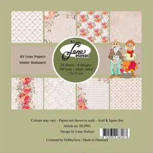 BY Lene Paperpad "Senior Romance" BLP081