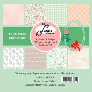 BY Lene Paperpad "Happy Birthday" BLP380