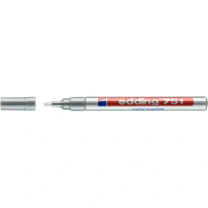 EDDING 751 Paint marker sølv 1-2mm
