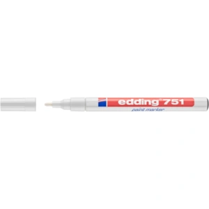 EDDING 751 Paint marker hvid 1-2mm