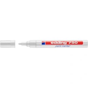 EDDING 750 Paint marker hvid 2-4mm