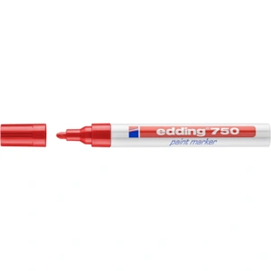 EDDING 750 Paint marker rød 2-4mm