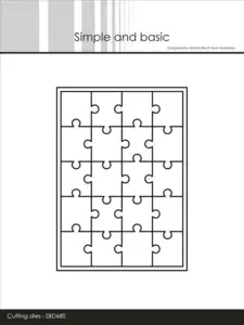 Simple and Basic dies "Puzzle SMALL" SBD680