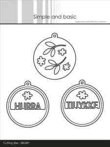 Simple and Basic dies "Sentiments in a tag" SBD681