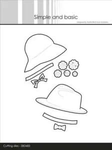 Simple and Basic dies "Elegant hats" SBD683