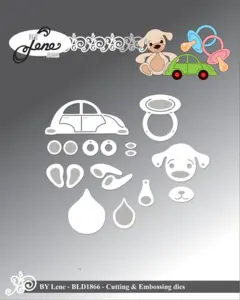 BY Lene Dies "Baby accessories" BLD1866