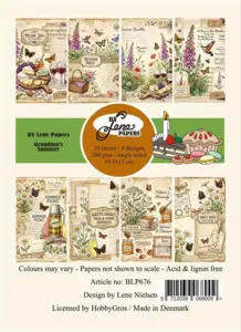BY Lene Paperpad "Grandma's Summer" BLP676, A6