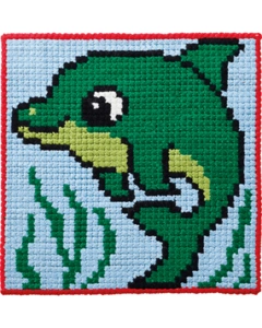 Børnestramaj Delfin 25x25cm