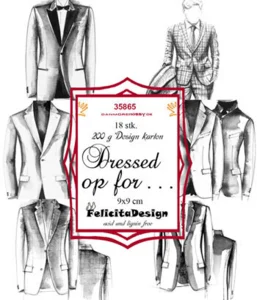 Felicita Design Toppers 9x9cm 18stk 200g Dressed op for