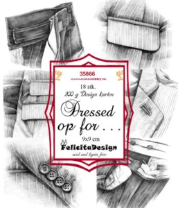 Felicita Design Toppers 9x9cm 18stk 200g Dressed op for