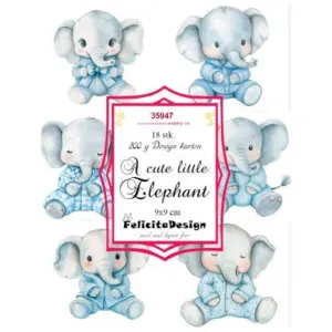 Felicita design Toppers 9x9cm 18stk 200g design karton