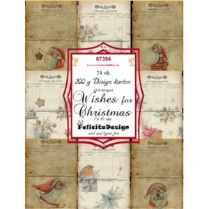 Felicita design Toppers 10x7cm 24stk 200g, jul