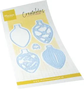 Marianne Design dies "Christmas baubles (oval)" LR0968