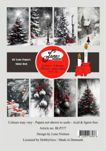 BY Lene Paperpad "Shiny Red" BLP277