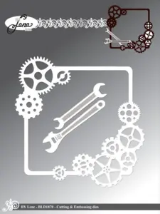 BY Lene Dies "Gear frame" BLD1870