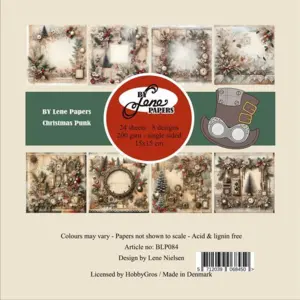 BY Lene Paperpad "Christmas Punk" BLP084