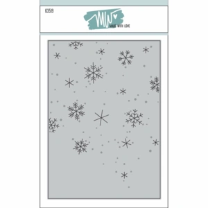 Dies Made With Love Snow Background