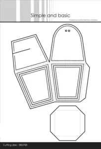Simple and Basic dies "Small basket with closure" SBD700