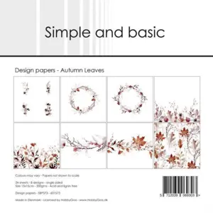 Simple and Basic Design Papers "Autumn Leaves" SBP573