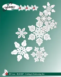 BY Lene Dies "Snowflakes" BLD1887