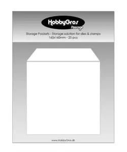 HobbyGros Storage "Storage Pockets - Storage solution for dies & stamps" SS133