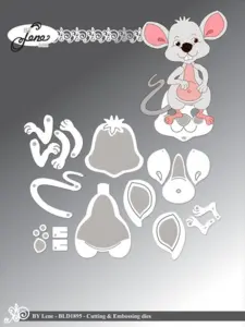 BY Lene Dies "Mouse - XL" BLD1895