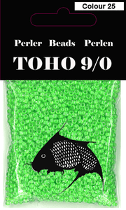 TOHO-perler grøn 25