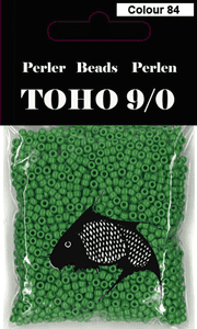TOHO-perler grøn 84