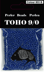 TOHO-perler blå 803B