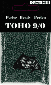 TOHO-perler m.grøn 806B