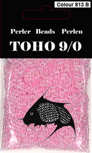 TOHO-perler klar l.rød 813B