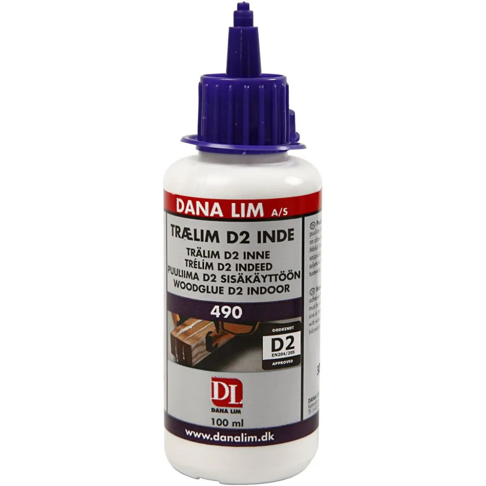 Dana Træ lim D2 490, 100ml