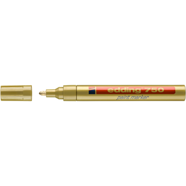 EDDING 750 Paint marker guld 2-4mm