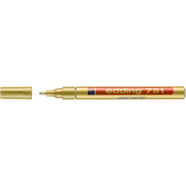 EDDING 751 Paint marker guld 1-2mm
