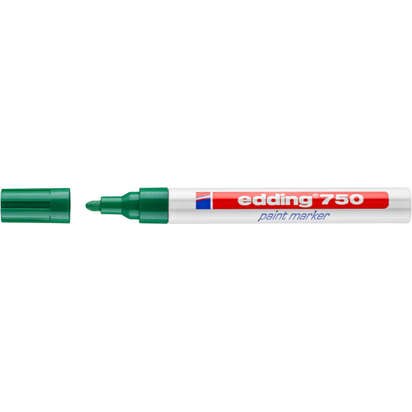 EDDING 750 Paint marker grøn 2-4mm