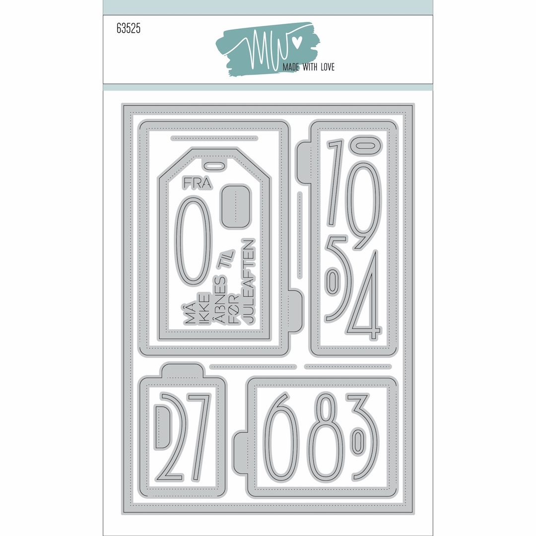 Dies made with Love Kalender døre
