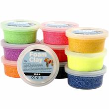 Foam Clay sæt 10 ass. farver à 35g